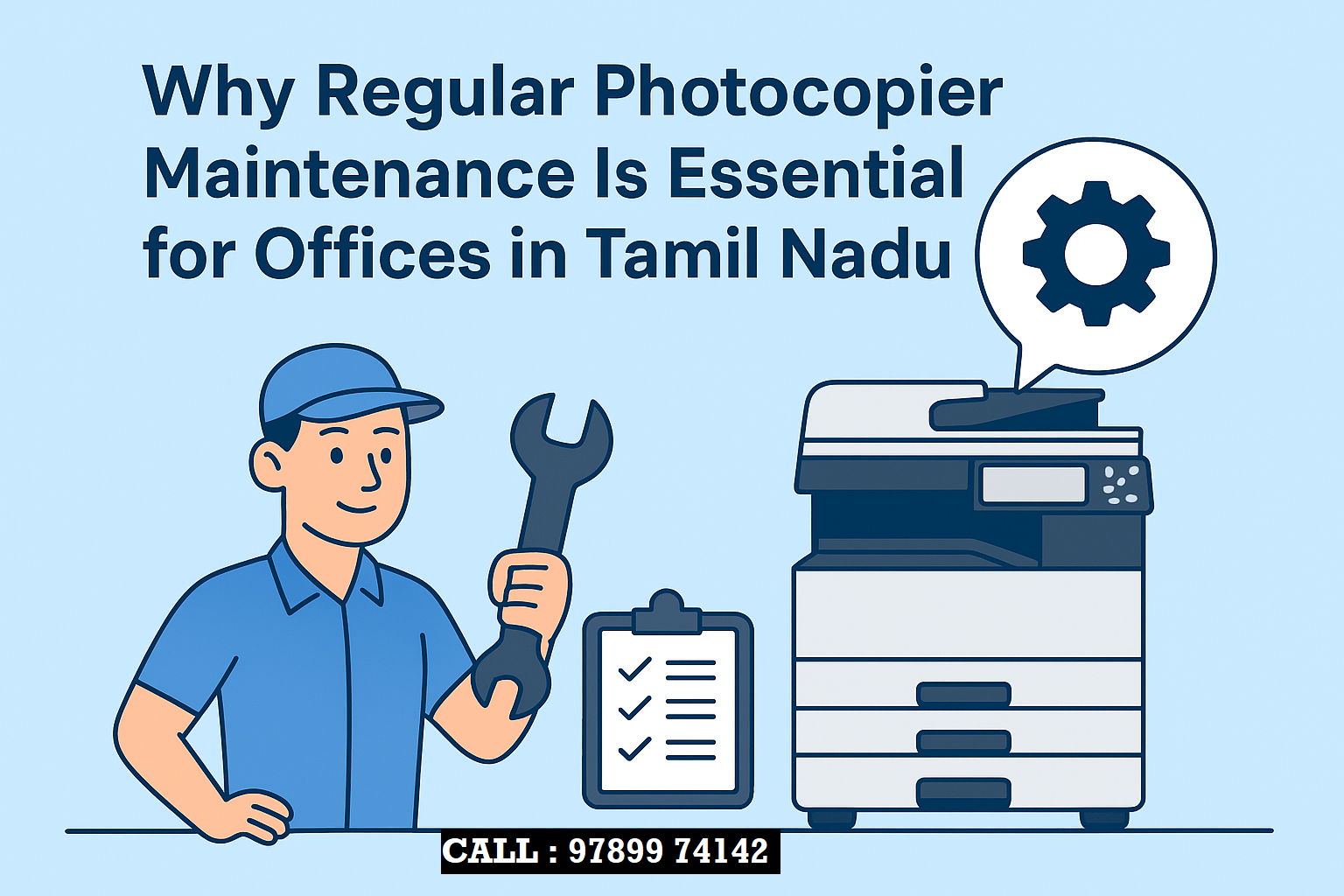  Why Regular Photocopier Maintenance Is Essential for Offices in Chennai, Tamil Nadu