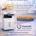 Xerox machine price in Chennai for office A3 photocopiers